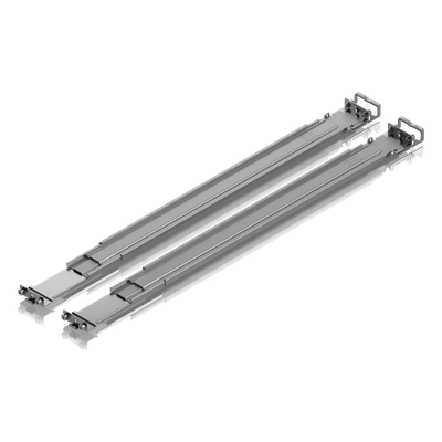 UBIQUITI - Rieles Deslizantes para Rack / Ajustables 600-1066 mm (23.6-42 in) / Capacidad 70 kg (154 lb) / Instalación sin Herramientas / Acero SPCC / EIA-310
