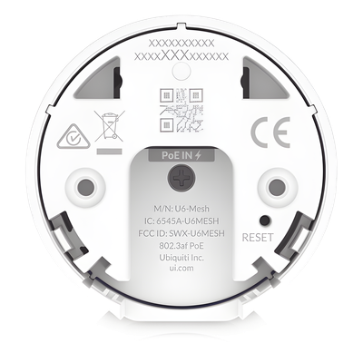 UBIQUITI - Punto de Acceso WiFi 6 Mesh / Doble Banda / 5.3 Gbps / 4x4 MU-MIMO / IPX5 / Interior-Exterior