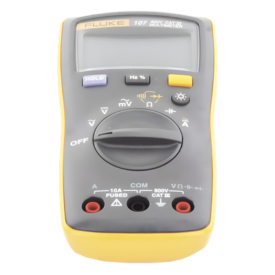 FLUKE - Multímetro Digital Compacto / 6000 Cuentas LED / CAT III 600 V / Rango Automático / Resistencia a Caídas 1 m (3.3 ft)