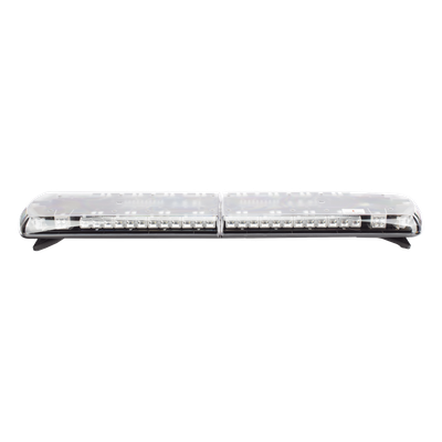 ECCO - Barra de Luces LED / 130 LEDs / Dual Color Frontal Rojo/Azul/Blanco / Trasero Rojo/Azul/Ámbar / 48" (121.9 cm) / 48 Patrones de Destello / -30 a 50 °C