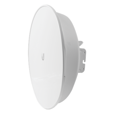 UBIQUITI - Radio Enlace Punto a Punto / 5 GHz / 450 Mbps / Antena 25 dBi / Aislamiento RF / 24V PoE