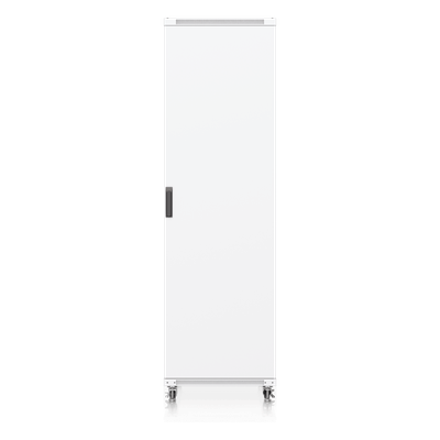 UBIQUITI - Gabinete Rack de Piso / 42U / 600 x 1000 mm (23.6 x 39.4') / Carga 800 kg (1763.7 lb) / Ventiladores con Sensor Térmico / Puerta Vidrio Templado / Ruedas Bloqueables