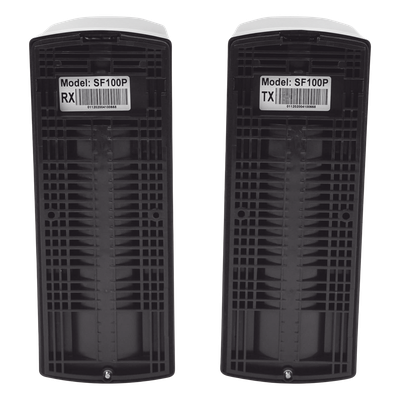 SFIRE - Detector Perimetral de Doble Rayo Infrarrojo / Alcance 60 m (196.9 ft) Exterior / 180 m (590.6 ft) Interior / IP65 / 4 Frecuencias Ajustables / Tiempo de Respuesta 12-250 ms