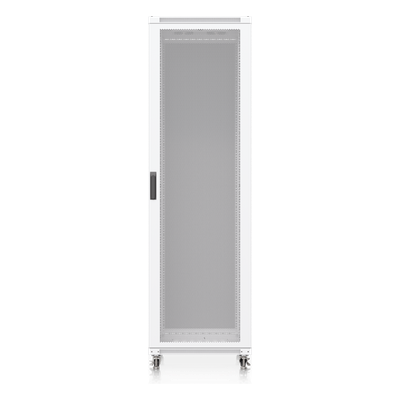UBIQUITI - Gabinete Rack de Piso / 42U / 600 × 800 mm (23.6 x 31.5') / Carga 800 kg (1,763.7 lb) / Puerta Perforada / Ventiladores Integrados / Ruedas con Seguro