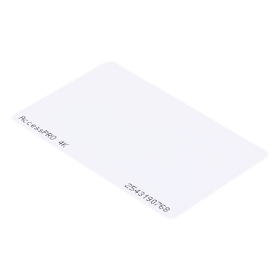 ACCESSPRO - Tarjeta MIFARE Classic / 13.56MHz / 4KB / PVC Imprimible / ISO CR80 / UID 34 Bits