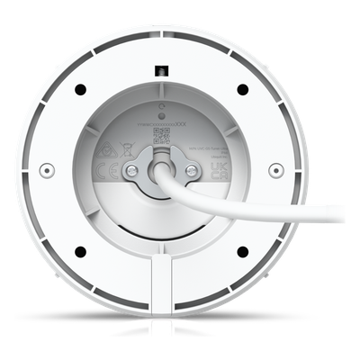 UBIQUITI - Cámara IP Turret / 2K 4 MP / 30 fps / Ángulo 102.4° / IR 30 m (98.4 ft) / PoE+ / IP66 / AI