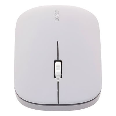 UGREEN - Mouse Inalámbrico / 2.4 GHz / Alcance 10 m (32.8 ft) / 4 Niveles DPI / Ultra Delgado 3 cm / Silencioso / Multiplataforma