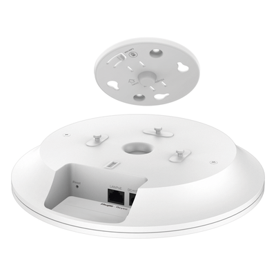RUIJIE - Access Point Wi-Fi 6 / 2.97 Gbps / Dual Banda 2x2 MU-MIMO / PoE+ / Gestión Cloud / Cobertura 140 m (459.3 ft)