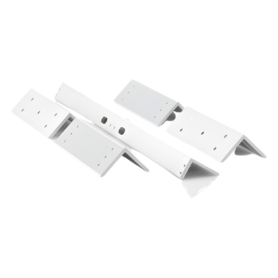 ACCESSPRO - Kit de Montaje / Bracket Z y L / Aluminio Reforzado / 500x48.8x30.4 mm y 180x50x50 mm / 1.64x0.16x0.10 ft y 0.59x0.16x0.16 ft