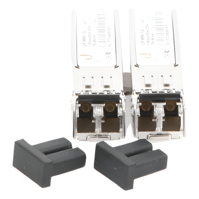 UBIQUITI - UFiber Módulo SFP, transceptor MiniGibic MultiModo 1.25 Gbps, distancia 550m, conectores LC, paquete de 2 piezas