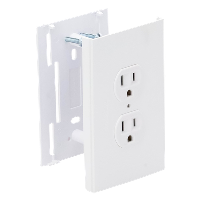 THORSMAN - Contacto Eléctrico Doble / Soporte ABS de Alto Impacto / Tapa PVC Autoextinguible / Rango -40°C a +85°C / NOM-001-SEDE-2005