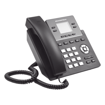 GRANDSTREAM - Teléfono IP Wi-Fi / 4 Líneas SIP / 2 Cuentas / Pantalla 2.4" / Wi-Fi 5 Dual Band / Audio HD Opus