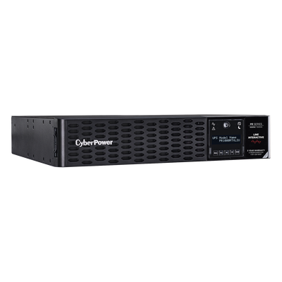 CYBERPOWER - UPS / 1000 VA / 1000 W / Línea Interactiva / Onda Senoidal Pura / Torre o Rack 2 UR / 8 Tomas NEMA 5-15R / 120 Vca