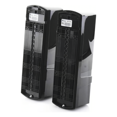 SFIRE - Barrera Fotoeléctrica / Triple Haz / 50 m (164 ft) Exterior / 150 m (492.1 ft) Interior / IP65 / -25°C a 55°C