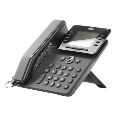 FANVIL - Teléfono IP Empresarial / 12 Líneas SIP / Pantalla Color 3.5" / Wi-Fi Dual Band / Bluetooth 5.0 / PoE Gigabit / Conferencia 6 Vías