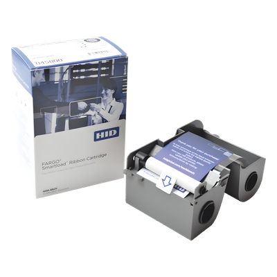 HID - Cartucho de Ribbon / YMCKOK Full Color / Doble Resina Negra / 200 Impresiones / 300 dpi / Para DTC1250e y DTC1000