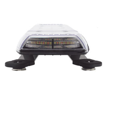 ECCO - Mini Barra de Luces LED / 144 LED / Dual Color Ámbar/Blanco / 24 Pulgadas / Lente Transparente / Montaje Magnético y Permanente / IP69K / SAE Clase I