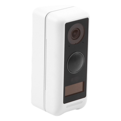 UBIQUITI - UniFi Protect G4 Doorbell, WiFi, Resolución HD 2MP, Visión Nocturna IR 6 Mts, AI para Detección de Eventos, Audio Bidireccional, Protección IPX4