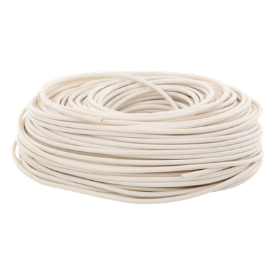 SFIRE - Cable Doble Aislado para Cercas Electrificadas / Calibre 22 AWG / Bobina 100 m (328 ft) / Conductor Multifilar Anti-UV / -10 a 60°C / NMX-J008 / ASTM B3-90