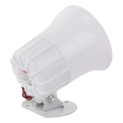 SFIRE - Sirena Cableada / 110 dB / 15 W / 12 VCC / Diseño Compacto 110 × 100 × 113 mm