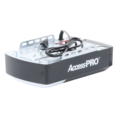 ACCESSPRO - Motor P/ Puertas Garage / 1/2HP / Silencioso  / Incluye Riel 3 Mts tipo C / Compatible con Riel tipo T / 2 Controles Inalámbricos Visera / 1 Control Inalámbrico Pared / Apertura Mediante App / Conexion Cerradura Electica.