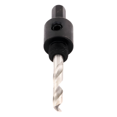MAKITA - Adaptador para Broca Sierra / 3/8" / Compatible 3/8" y 1/2" / Brocas 9/16" a 1-1/8" / Guía de Eje Único