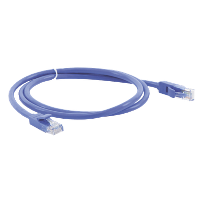 UGREEN - Cable de Parcheo UTP Cat6 / 1m (3.28 ft) / Azul / 26AWG CCA / 250MHz / Gigabit Ethernet