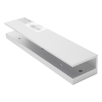 ACCESSPRO - Montaje para puerta de vidrio / 180x40x28 mm / Vidrio 8-15 mm / 0.32 kg / Diseño en U