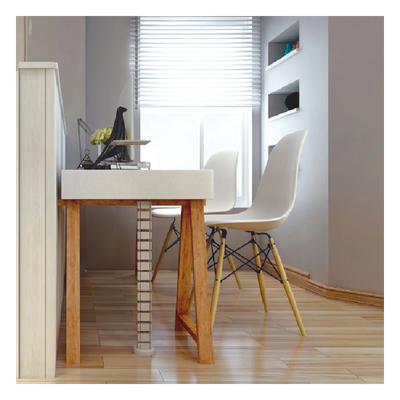 THORSMAN - Organizador de Cables Vertical Articulado / Altura Ajustable / 18 Enlaces / ABS y Acero Inoxidable / Operación hasta 105°C