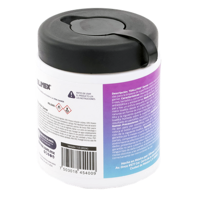 SILIMEX - Toallitas de Limpieza / Antiestáticas / Antibacteriales / 30 Unidades / Aroma Chicle