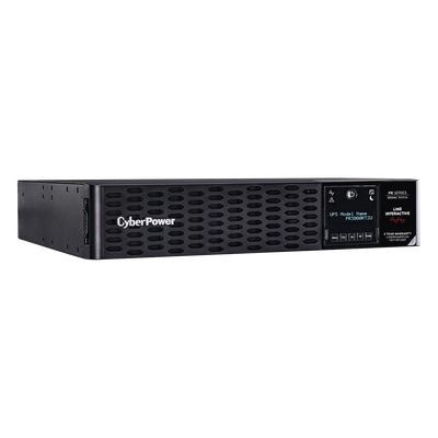 CYBERPOWER - UPS de Rack 2U / 3000 VA / 3000 W / Línea Interactiva / Onda Senoidal Pura / 9 Tomas NEMA / AVR