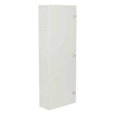 EPCOM INDUSTRIAL - Gabinete para Baterías / Acero Galvanizado / 4 Unidades / Montaje en Poste / Exterior / 1050 mm (3.44 ft) de Altura