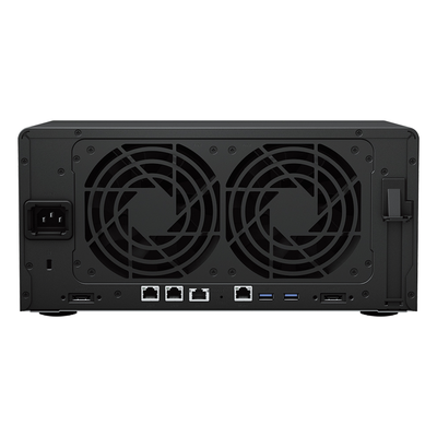 SYNOLOGY - Servidor NAS / 8 Bahías / 144 TB Bruto / Expansión 324 TB / 10GbE / RAID F1,0,1,5,6,10 / Caché SSD NVMe