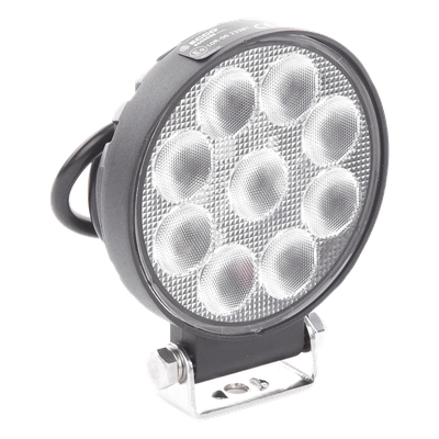 ECCO - Luz de Trabajo LED / 9 LEDs / 1180 Lúmenes / 12-24 VCD / Haz Amplio / Carcasa de Aluminio
