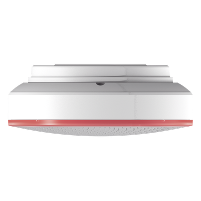 EZVIZ - Sirena Inalambrica  Con estrobo / Utiliza 4 Baterías CR123A ó Alimentación 12Vcc / Compatible con Kit de alarmas CS-B1 / Uso en Exterior