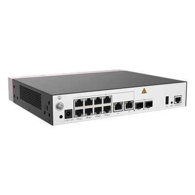 HUAWEI - Controladora de Puntos de Acceso / 10 puertos Gigabit / 2 puertos 10GE SFP+ / Hotspot 2.0 / Roaming Capa 2 y 3 / Rendimiento 10 Gbps / 256 APs / 2048 Clientes