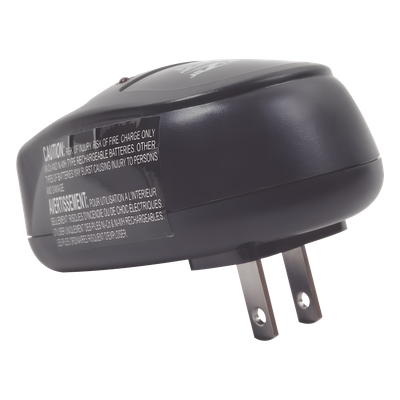 RANGER SECURITY DETECTORS - Cargador de Batería / 120 VCA / Salida Dual 9 VCC 16 mA / Protección contra Sobrecargas / Diseño Compacto