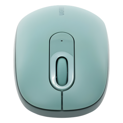 UGREEN - Mouse Inalámbrico / 2.4 GHz / 4 Niveles DPI 800-2400 / Alcance 10 m (32.8 ft) / Silencioso / Ergonómico / 3 Botones