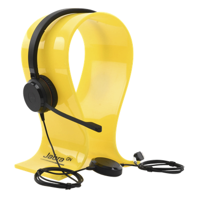 JABRA - Auricular Profesional / Cancelación Pasiva de Ruido / Conexión USB y 3.5 mm / Micrófono con Cancelación de Ruido / Control de Llamadas con LED / Plug and Play
