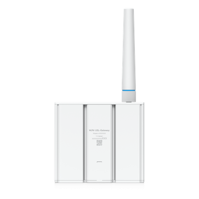 UBIQUITI - Gateway SuperLink / Alcance 2 km (1.2 mi) / 96 Clientes / Bluetooth 5.2 / PoE o USB-C / Montaje Pared o Riel DIN