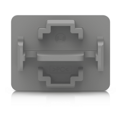 UBIQUITI - Cubierta Protectora RJ45 / 24 Piezas / Policarbonato / Sin Herramientas / Diseño UniFi