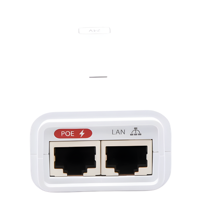 UBIQUITI - Adaptador PoE / Gigabit 10/100/1000 Mbps / 24 VDC 0.3 A / Protección ESD / 72 x 45 x 33 mm / Interior