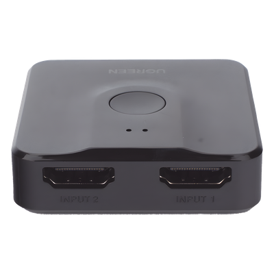 UGREEN - Switch HDMI Bidireccional / 4K 60Hz / HDR / 3D / Dolby Atmos / Metal / Sin Alimentación Externa