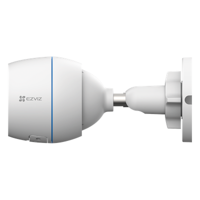 EZVIZ - Cámara Bala IP / 2 Megapixel / Wi-Fi 2.4 GHz / Lente 4 mm 82° / IP67 / Micro SD 512 GB / Audio Integrado