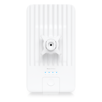 UBIQUITI - Punto de Acceso PtMP / 60 GHz + 5 GHz Wi-Fi 6 / 5 Gbps / 31 Clientes / Cobertura Sectorial 90° / Alcance hasta 6 km (3.7 mi) / IP66