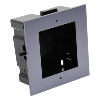 HIKVISION - Base empotrable / Marco de instalación / Aluminio y plástico / -40°C a +60°C / 5.28 x 5.31 x 2.20 pulgadas