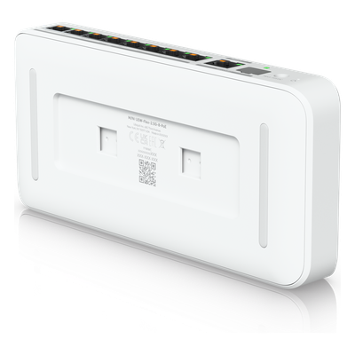 UBIQUITI - Switch PoE++ / 8 Puertos 2.5GbE / 1 Puerto 10GbE RJ45/SFP+ / 76W PoE / 30Gbps / 6.99 × 3.91 × 1.10 pulgadas