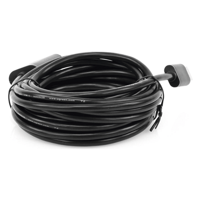 UGREEN - Cable de Extensión Activo USB 2.0 / 5 m (16.4 ft) / Amplificador FE1.1S / Velocidad 480 Mbps / Macho-Hembra / Triple Blindaje