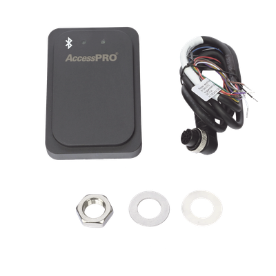ACCESSPRO - Radar de Barrera Vehicular / Detección 6 m (19.7 ft) / Bluetooth / Salida Relé NO/NC / 12 VDC / Consumo 0.2 A