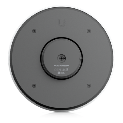 UBIQUITI - Altavoz Empotrable de Techo / Woofer 6.5" / Tweeter 1" Pivote ±15° / 130W / 8 Ohms / Cobertura Simétrica Axial 90° / NDAA Compliant